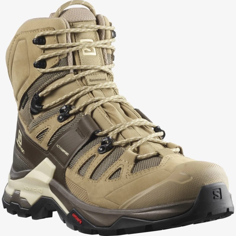 Botas Caminhada Salomon Quest 4 GTX Masculino Verde Oliva | PT M29708